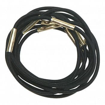 Резинки Dewal больш. тонкие черные 10шт/уп