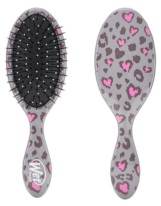 WET BRUSH KIDS DETANGLER LEOPARD Щетка для волос специально для детей (леопард)