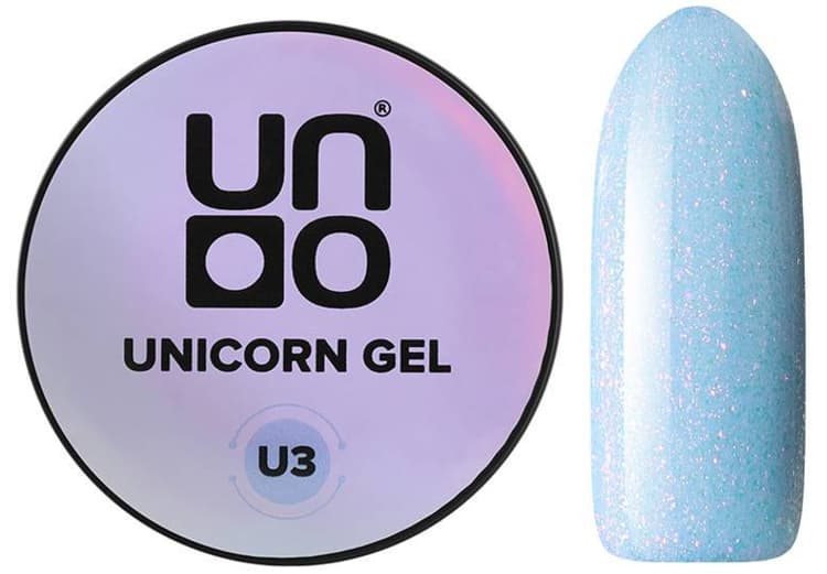 "UNO" Моделирующий цветной гель Unicorn Gel  №U3, 15 г.