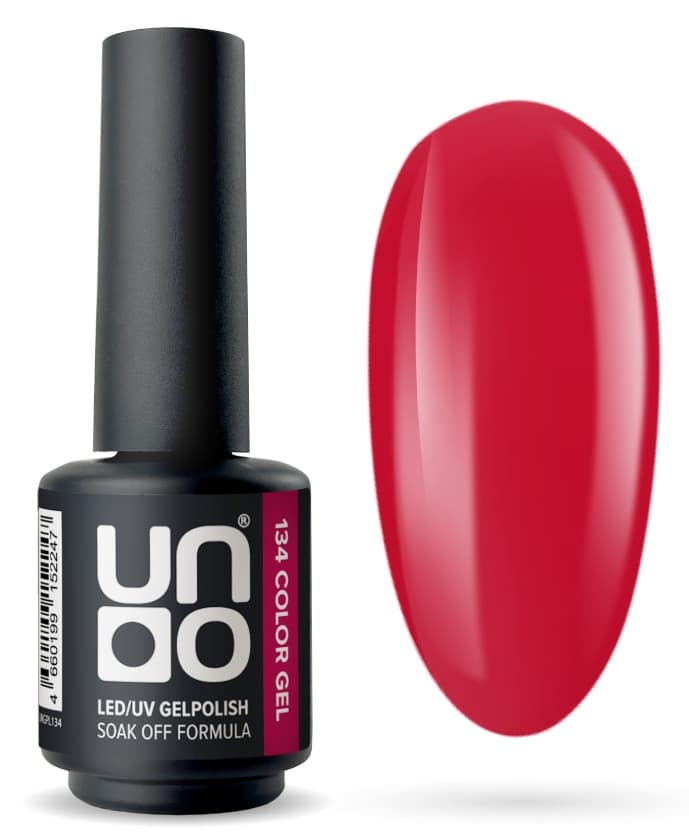 Гель-лак "Uno" - 134 Наливное яблочко - Liquid Apple, 8 г.