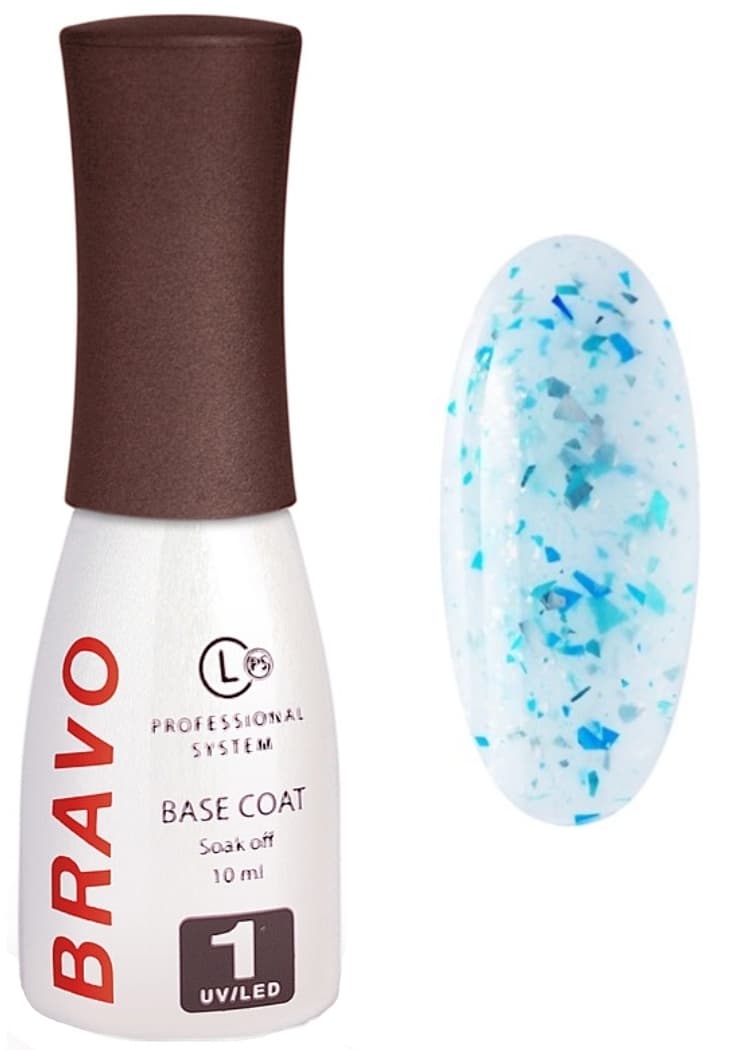 Bravo Цветное базовое покрытие EFFECT 12, Milk 10мл 
