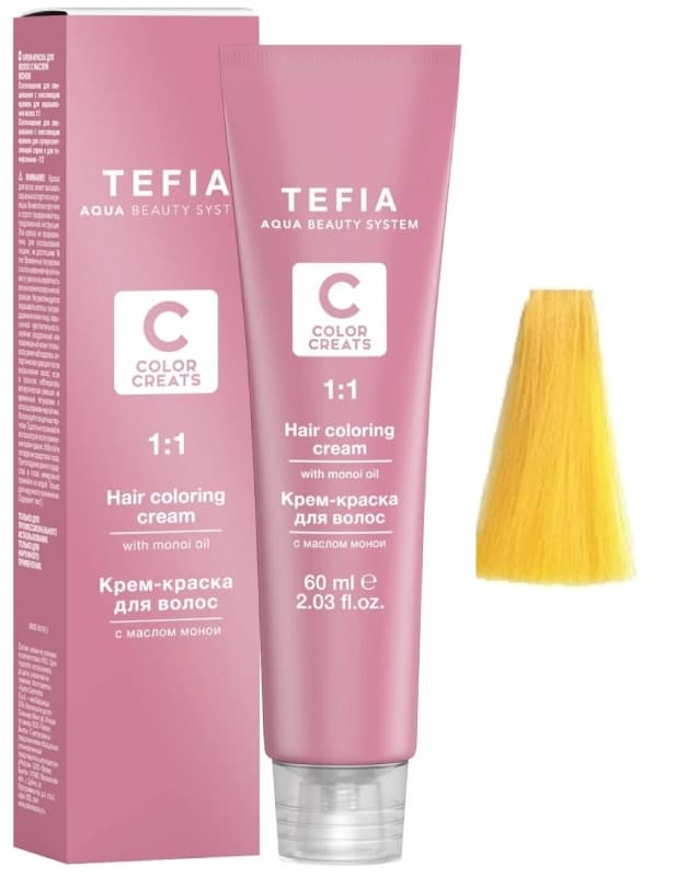 TEFIA Color Creats Корректор 0.33 Желтый 60 мл.
