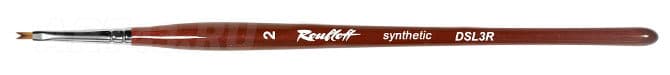 Roubloff DSL3R №2 Кисть Ласточкин хвост из синтетики №2 (под заказ)
