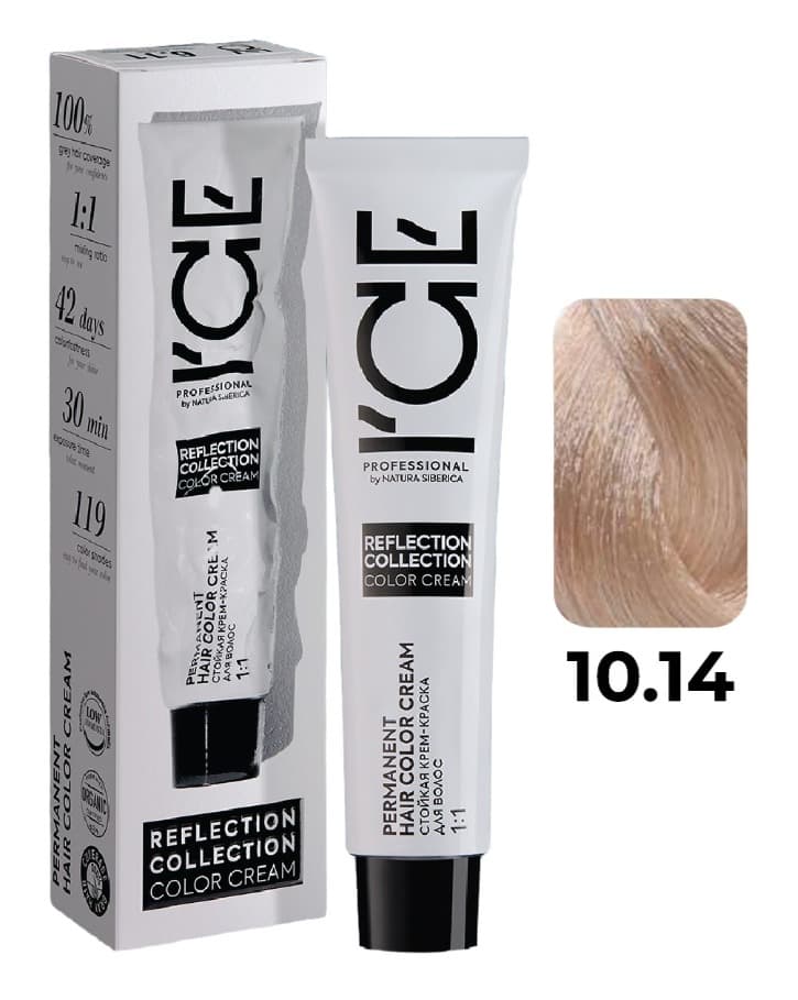 ICE Professional  REFLECTION 10.14 платинум бледно пепельно-карамельный 60 мл