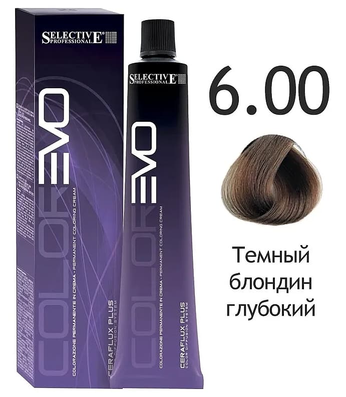 SELECTIVE COLOREVO 6.00  темный блондин глубокий