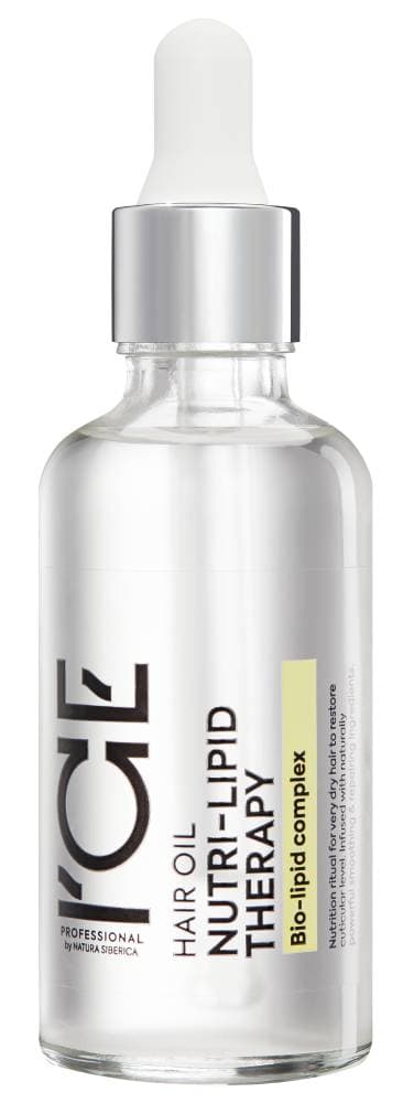 ICE Professional NUTRI-LIPID THERAPY Масло для питания и блеска волос, 50 мл.