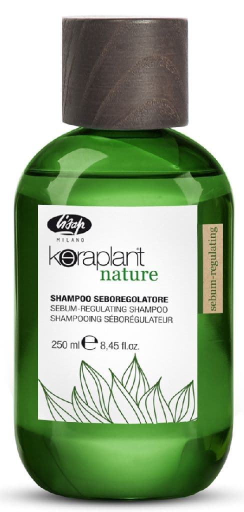 Lisap Keraplant Nature Себорегулирующий шампунь-Sebum-Regulating Shampoo 250 мл
