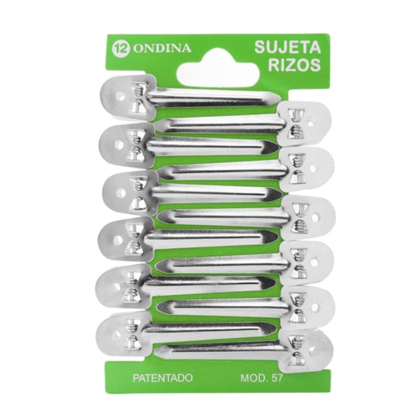 Euro Stil Зажим метал. малый 45 мм, 12 шт./уп., 1 шт. 