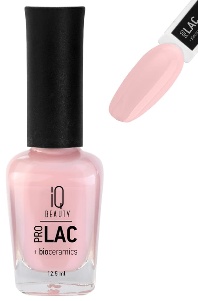 IQ BEAUTY PROLAC Лак для ногтей укрепляющий с биокерамикой 12.5 мл № 012