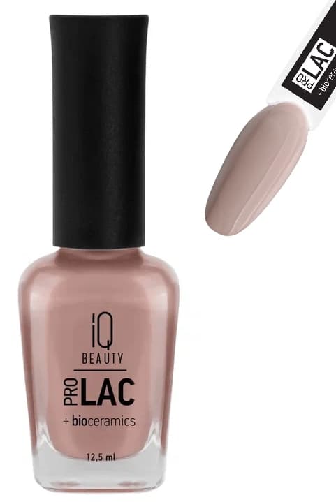 IQ BEAUTY PROLAC Лак для ногтей укрепляющий с биокерамикой 12.5 мл №112 Soul dance