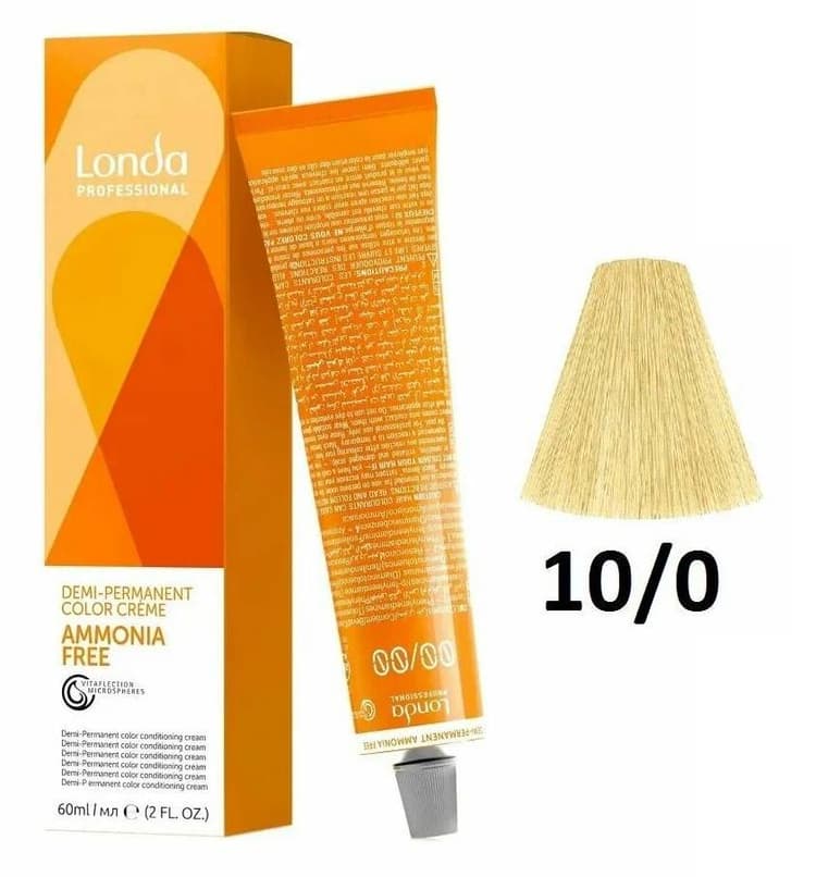 LondaТон Ammonia-Free 10/0 яркий блонд 