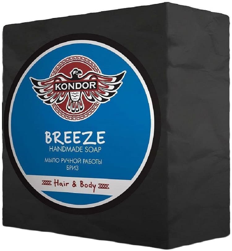 KONDOR Hair&Body Мыло ручной работы Бриз 130г+/-5г