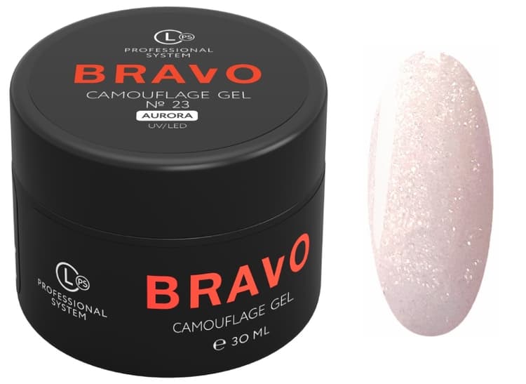 Bravo Моделирующий Camouflage Gel AURORA №23 30 мл 