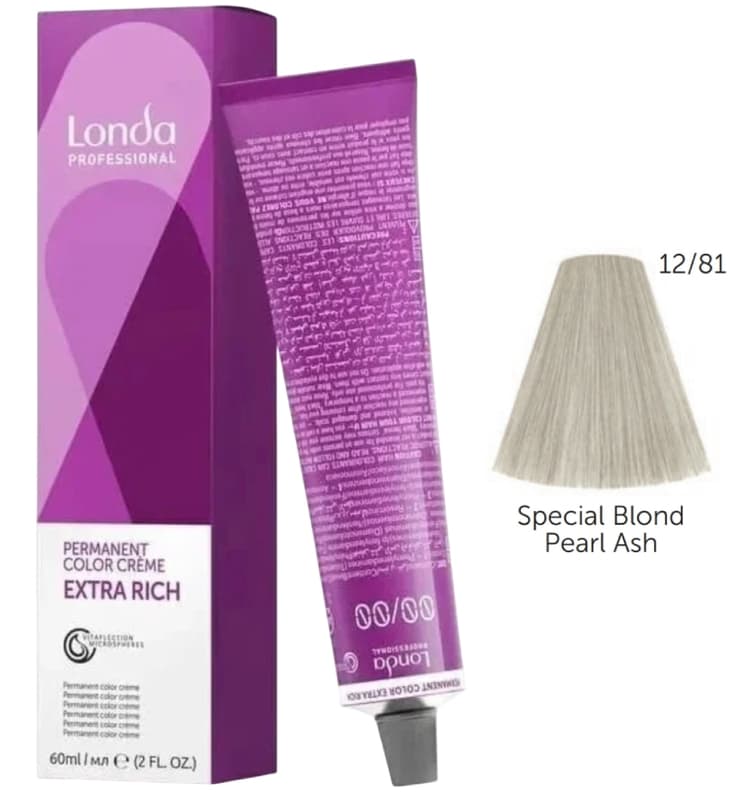 LONDACOLOR 12/81 специальный блонд жемчужно-пепельный
