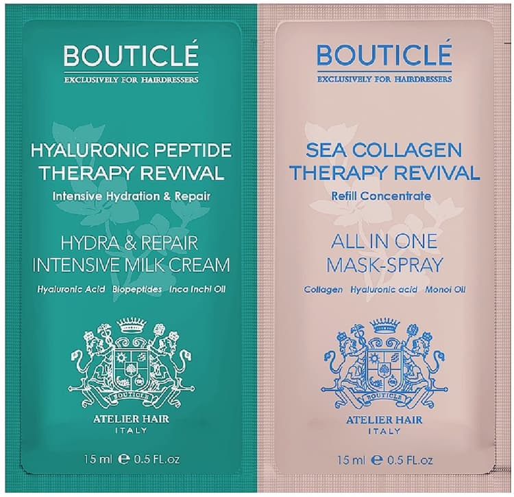 Bouticle Пробник несмываемая маска-спрей Аll in one Mask-Spray/крем-молочко 15+15мл