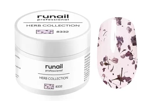 RuNail Гель-лак с сухоцветами Herb Collection 5 г 