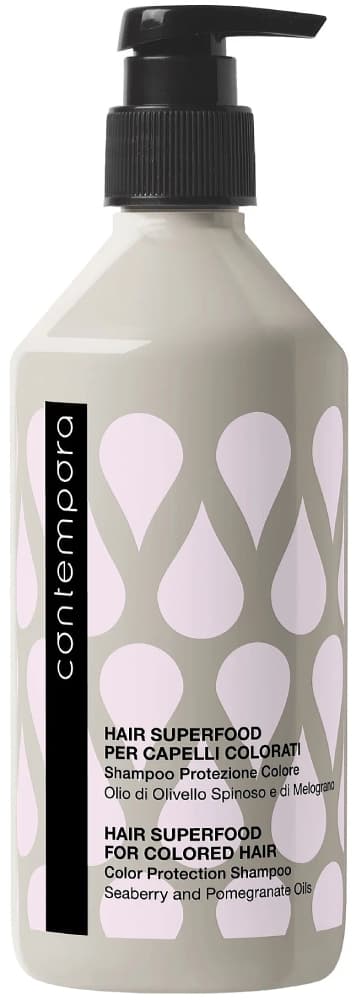 BAREX СОNTEMPORA Шампунь для сохранения цвета с маслом облепихи и маслом граната 500 мл