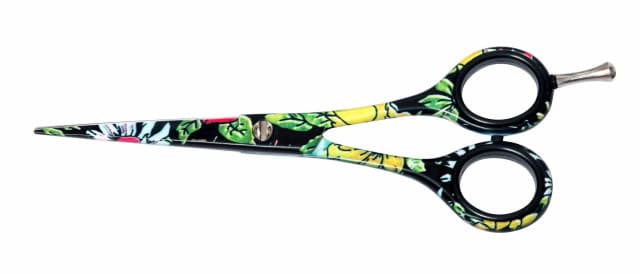 Metzger-MIZUKA Ножницы 5,5 с рисунком (с насечкой)