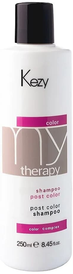 Kezy My Therapy Post Color Шампунь после окрашивания с экстрактом граната, 250 мл.