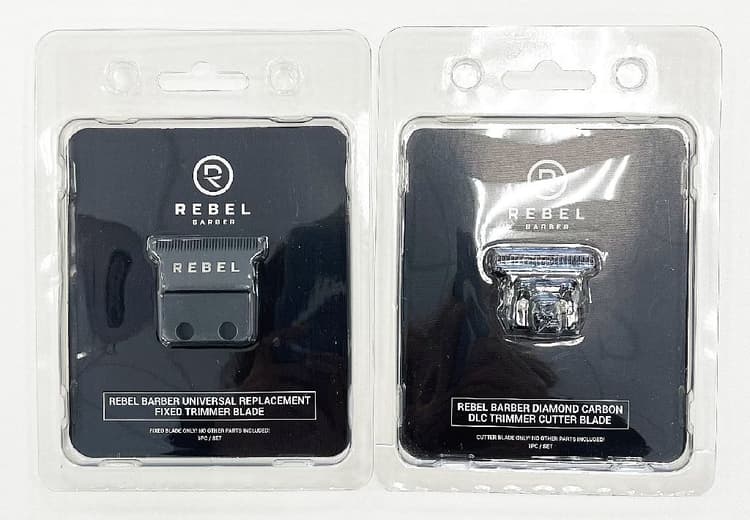 REBEL BARBER Комплект ножей (подвижный RB981 и неподвижный RB980) для триммеров