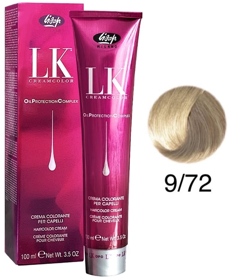 LK OPC 9/72 очень светлый блондин бежево-пепельный 100 мл
