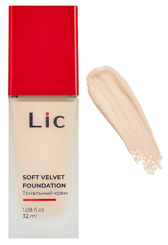 LIC Крем тональный Soft Velvet (03Y) 32 мл
