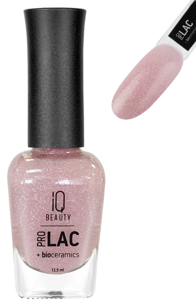 IQ BEAUTY PROLAC Лак для ногтей укрепляющий с биокерамикой 12.5 мл № 088 Pink clouds