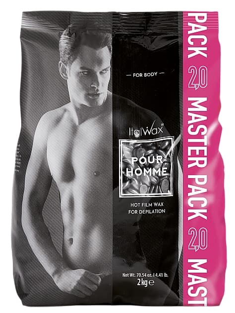 ItalWax Воск горячий (пленочный) мужской, гранулы 2000гр