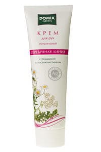 DOMIX Крем для рук Питательный с наносеребром, 100мл