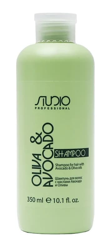 Kapous Studio Шампунь увлажняющий для волос с маслами авокадо и оливы 350 мл 
