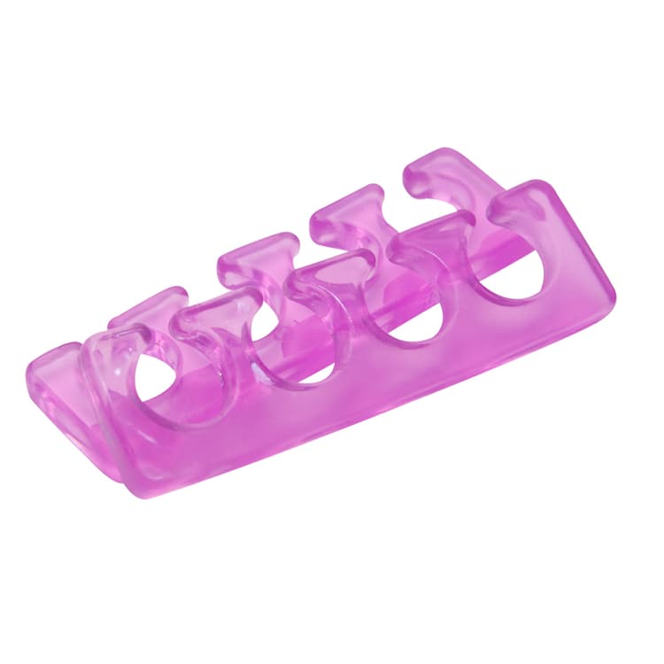 Planet Nails Разделитель пальцев ног силиконовый цветной (пара) 