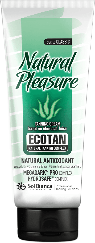 SolBianca Крем "Natural Pleasure" с маслом авокадо, экстр. зеленого чая, ромашки и витамином Е 125 мл