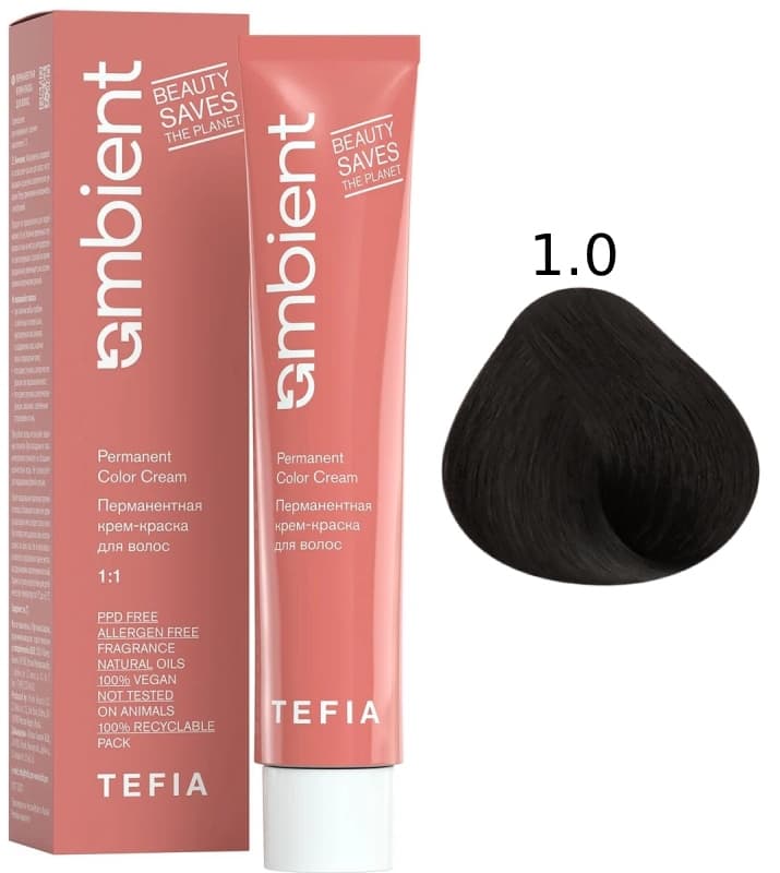TEFIA AMBIENT 1.0 Черный натуральный 60 мл