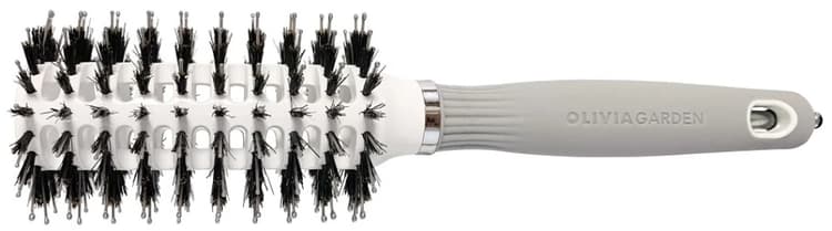 Olivia Garden Expert Blowout Vent Boar&Nylon Термобрашинг керамик+ион (натур.щетина) d.30 мм 