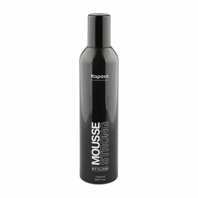 KAPOUS Styling Мусс сильной фиксации Mousse Strong, 400 мл.