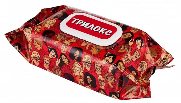 Дезинфицирующие салфетки "Трилокс" 120 шт/уп.