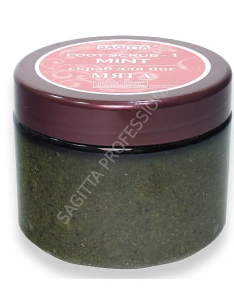 Sagitta SALT FOR FEET MINT Соль с пеной для ножных ванн МЯТА 400 мл