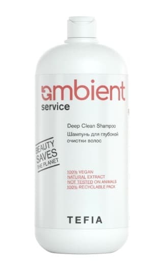 TEFIA AMBIENT Service Шампунь для глубокой очистки волос 1000 мл