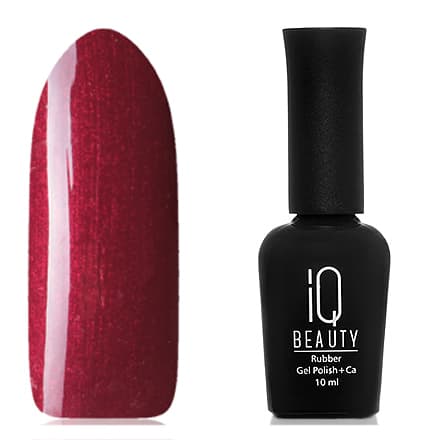 IQ BEAUTY Каучуковый гель-лак с кальцием №005 10 мл.