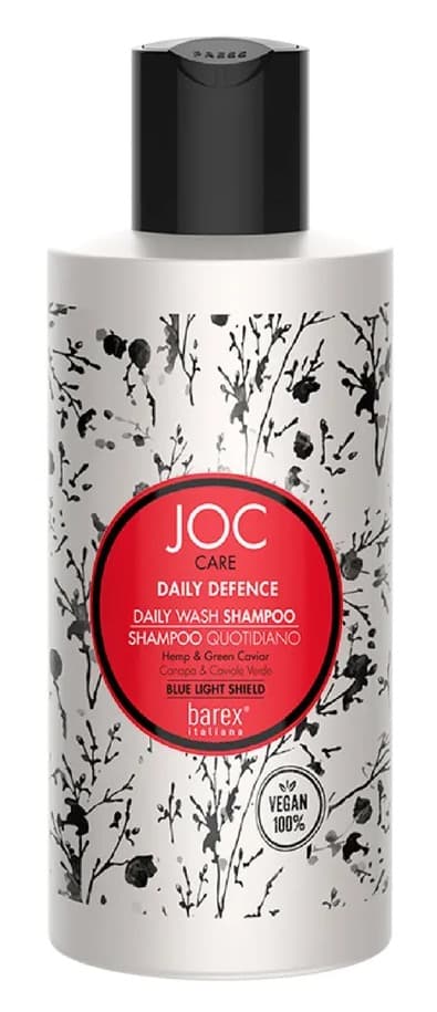 BAREX JOC CARE Шампунь для ежедневного применения с коноплей и зеленой икрой "DAILY DEFENCE" 250мл 