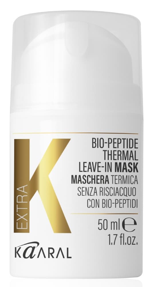 KAARAL Extra K Bio-Peptide Thermal Leave in. Несмываемая термомаска для волос с биопептидами 50 мл