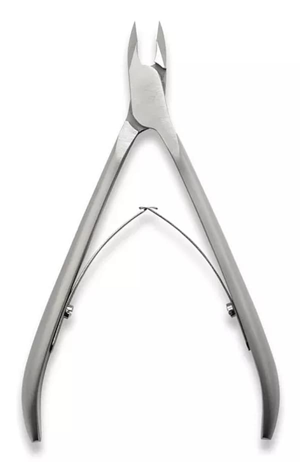 YOKO Маникюрные кусачки для кутикулы двойная пружина, 5 мм, 10,3 см, низкая пятка
