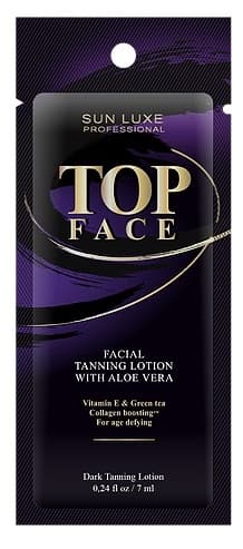 SUN LUXE Top Face Ультралёгкий лосьон для загара лица на основе алоэ вера,без бронз. 7мл