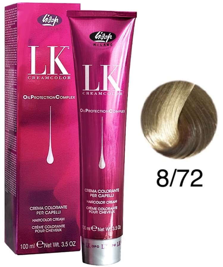 LK OPC 8/72 светлый блондин бежево-пепельный 100 мл