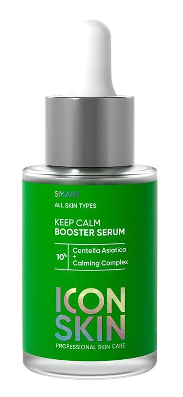 ICON SKIN SMART Успокаивающая сыворотка-концентрат с экстрактом центеллы азиатской KEEP CALM 30 мл