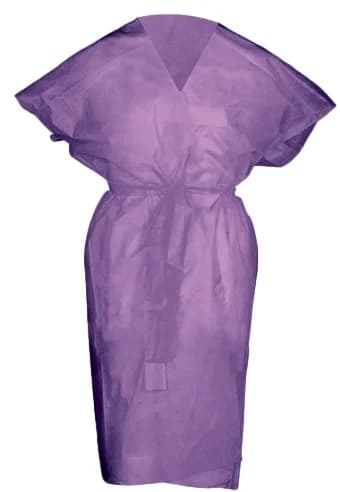 Чистовье Халат "Кимоно" спанбонд сиреневый 10 шт/уп.
