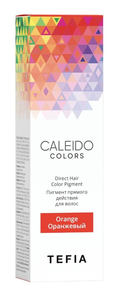 TEFIA CALEIDO Пигмент прямого действия для волос Оранжевый 100 мл