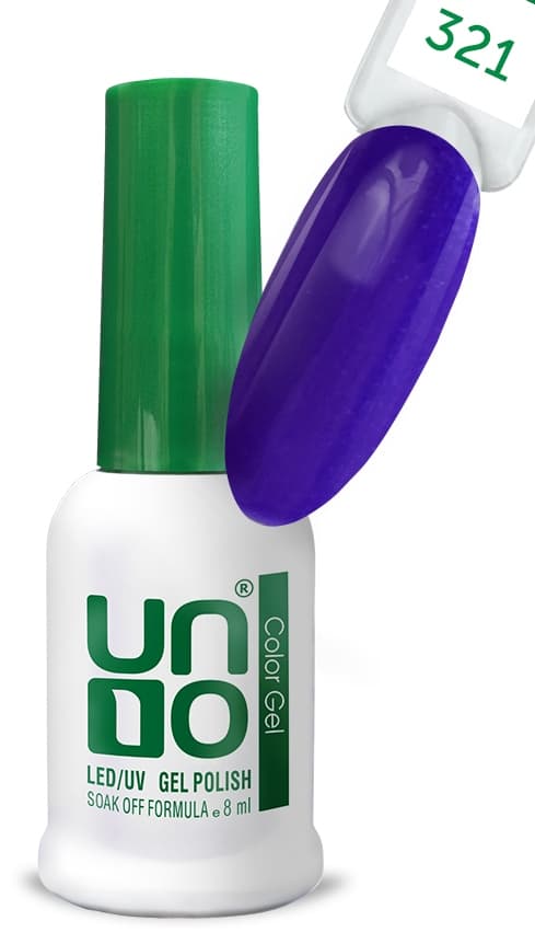 Гель-лак "Uno" - 321, Полярная ночь - Polar Night, 8 мл 