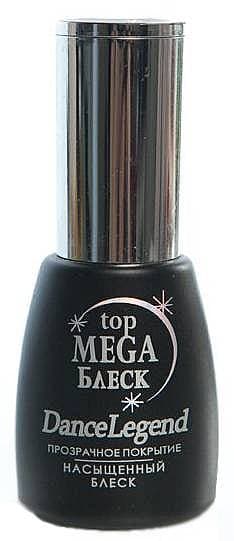 Dance Legend Лак для ногтей Топ мега блеск, 15 мл.