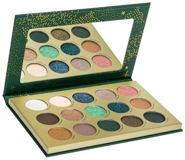 Parisa Набор теней для век С2115-1 "Winter kisses" 15 оттенков, 20 гр.